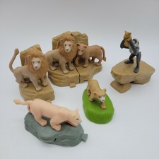 2019 McDonald's LION KING Happy Meal Toys Lot of 6 Simba x2 Rafiki Nala  more