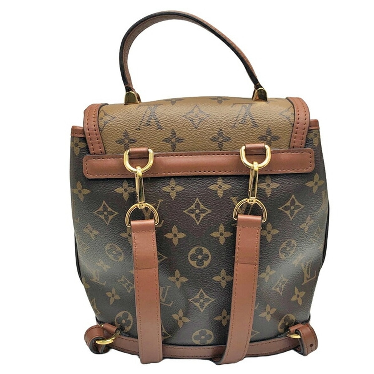 ♦️Louis Vuitton ♦️ モノグラム　バックパック ダークブラウン Louis Vuitton Dauphine Backpack PM Brown Canvas for sale