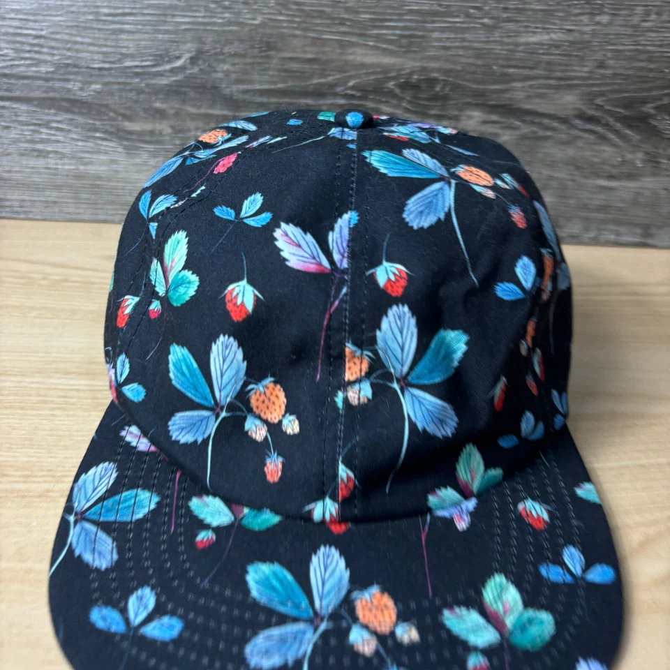 Gorra Chapeau Patrick Snap Back Negro Floral Flores Talla Única Ajustable Foto 2 de 4
