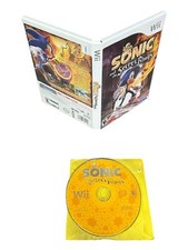 NINTENDO Wii Disc Case No Manual Tested Sonic and the Secret Rings