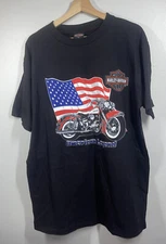 vintage mens harley davidson t shirt american legend Made In The USA