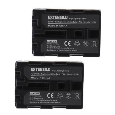 2x Akku für Sony CCD-TRV408 CCD-TRV418 CCD-TRV418E CCD-TRV428 1600mAh 7,4V