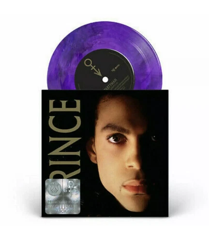 Prince 7" Partyman/Cool Purple Vinyl Prince Du Parc Exclusive Collaboration