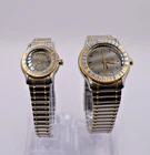 Lot of 2 Vintage 1980's Seiko Chronos Quartz Watches, 9021-6040 + 7321-0150