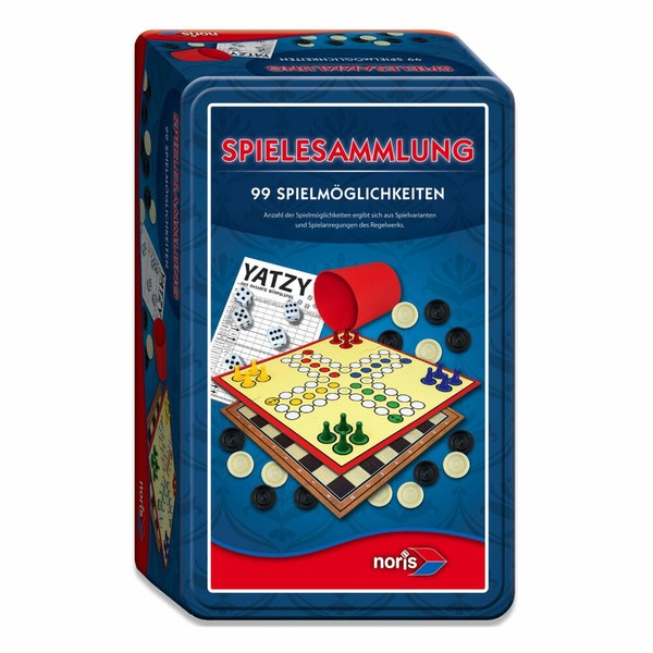 Noris 99Iger Spielesammlung Familienspiel Spiel Gesellschaftsspiel Kunststoff-image