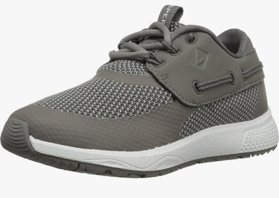 Sperry Boy's 7 Seas 3-Eye, Grey, 13 Medium US Little Kid