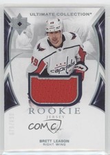 2021-22 Upper Deck Ultimate Collection Rookies Jersey /699 Brett Leason #121 2d8