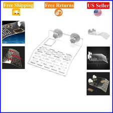 Large Acrylic Turtle Basking Platform with Suction Cups for Aquarium