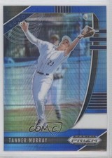2020 Panini Prizm Draft Picks Blue & Carolina Hyper Tanner Murray #PDP125 n1u