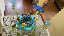 Bright Starts Infant Activity Center Jumper, Multicolor Ocean Theme