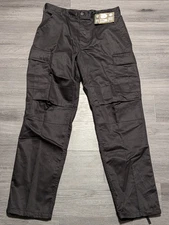 NWT Rothco BDU Black Utility Military Tactical Cargo Pant Size Medium Regular