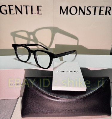 GentleMonster Maison Margiela x MM010 01 Sunglasses Black Frame Clear Lenses