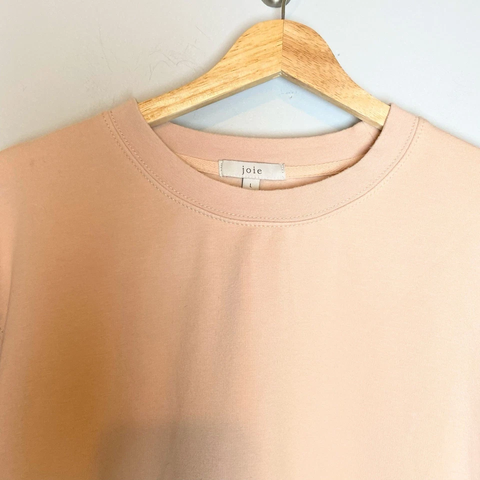 Joie Ashton Rosa Cielo Mangas Anchas Oversize Tejido Sudadera Talla L Foto 3 de 4