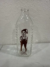 Vintage Samuel Callet Co. Robbie Yum Yum Glass Bottle