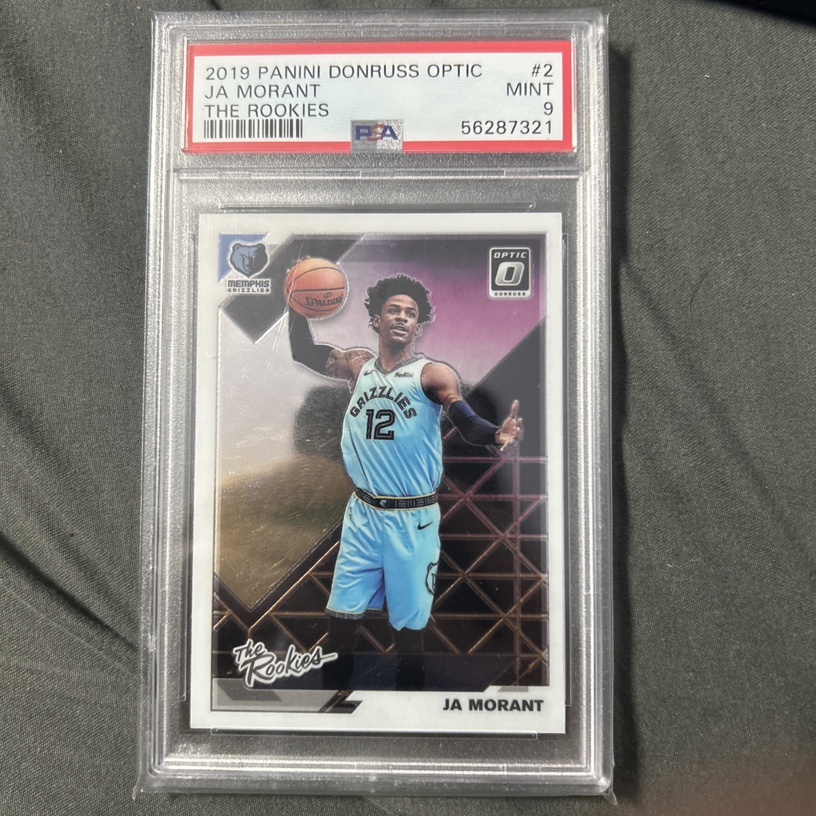 2019-20 Panini Donruss Optic - The Rookies Ja Morant #2 (RC)