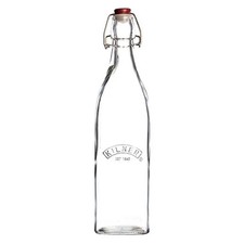 Kilner Square Clip Top Bottle  1L