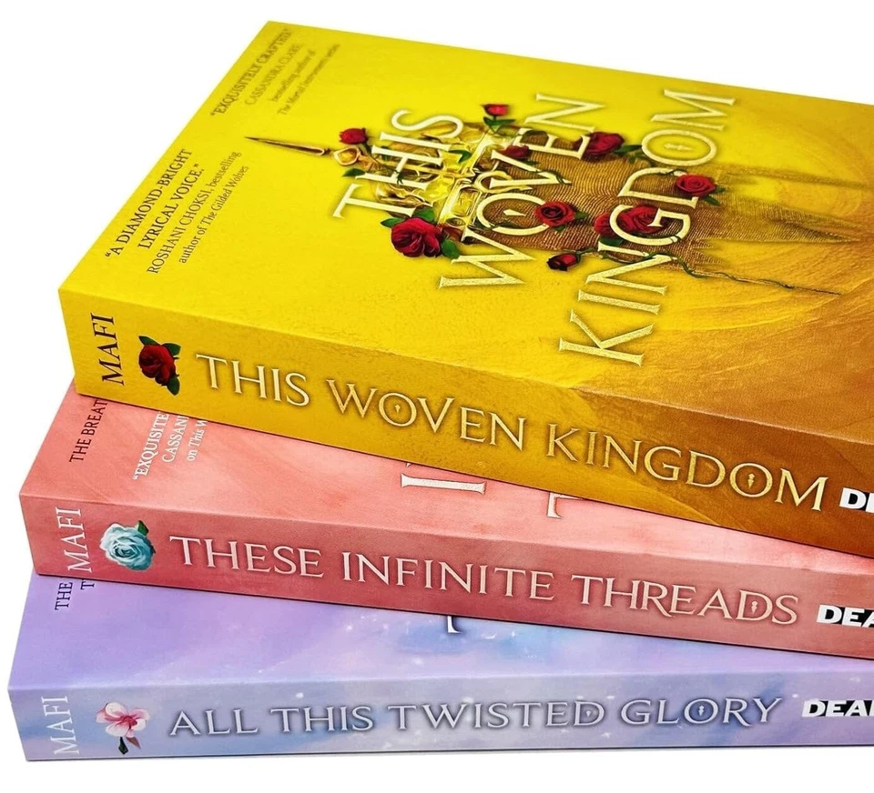 This Woven Kingdom Series by Tahereh Mafi 3 Books Collection Set - Ages 12+ - PB Foto 4 de 4