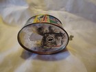Vintage Collectable tin savings bank featuring an "Orient" motif, With Key — photo 7
