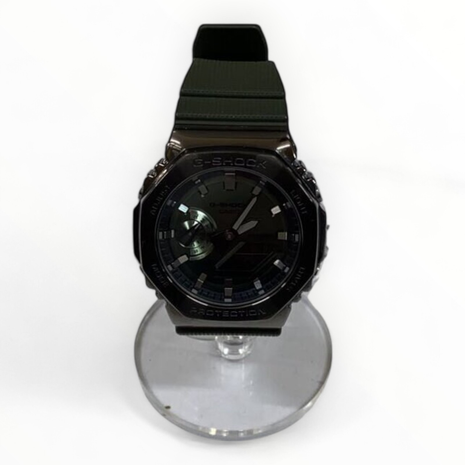 Casio Ana-Digi Quartz Watch for Men in Green Khaki - 1.97