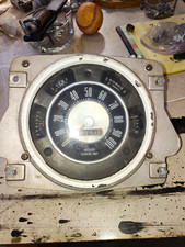 early Bronco instrument cluster