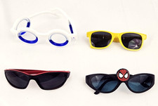 Kids Unisex Sunglasses/Glasses Lot of 4 Pair Assorted Brands Colors Styles