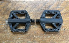 CRANK BROS STAMP 1 Composite Pedals. 9/16". Black - Large - Excellent Condition 