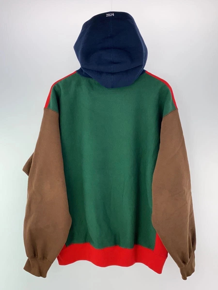 Felpa con cappuccio Supreme XL cotone multicolore 24FW box logo usata