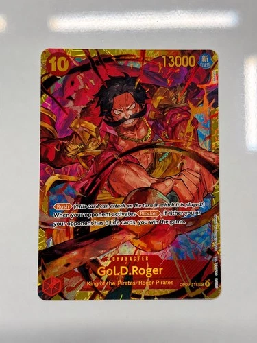 Gol D Roger OP09-118 SEC Secret Rare Emperors In The New World One Piece NM