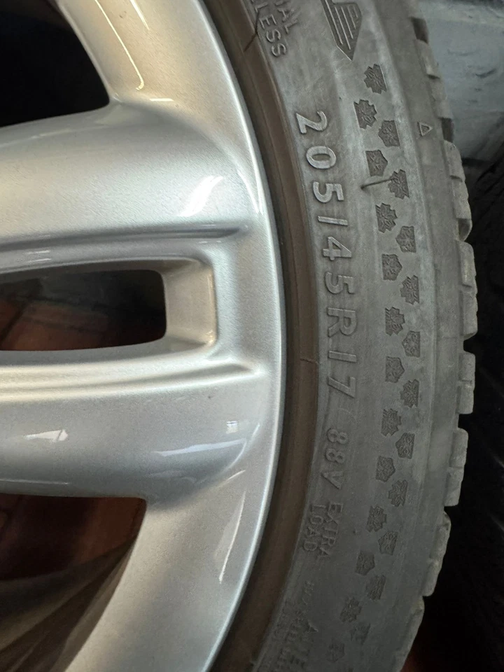 MINI Winterkompletträder F55 F56 F57 17 Zoll Styling JCW Track Spoke 501 - Bild 2 von 4