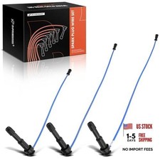 7MM Spark Plug Wires Set of 3 Compatible with Hyundai  Fit for Santa Fe 2003