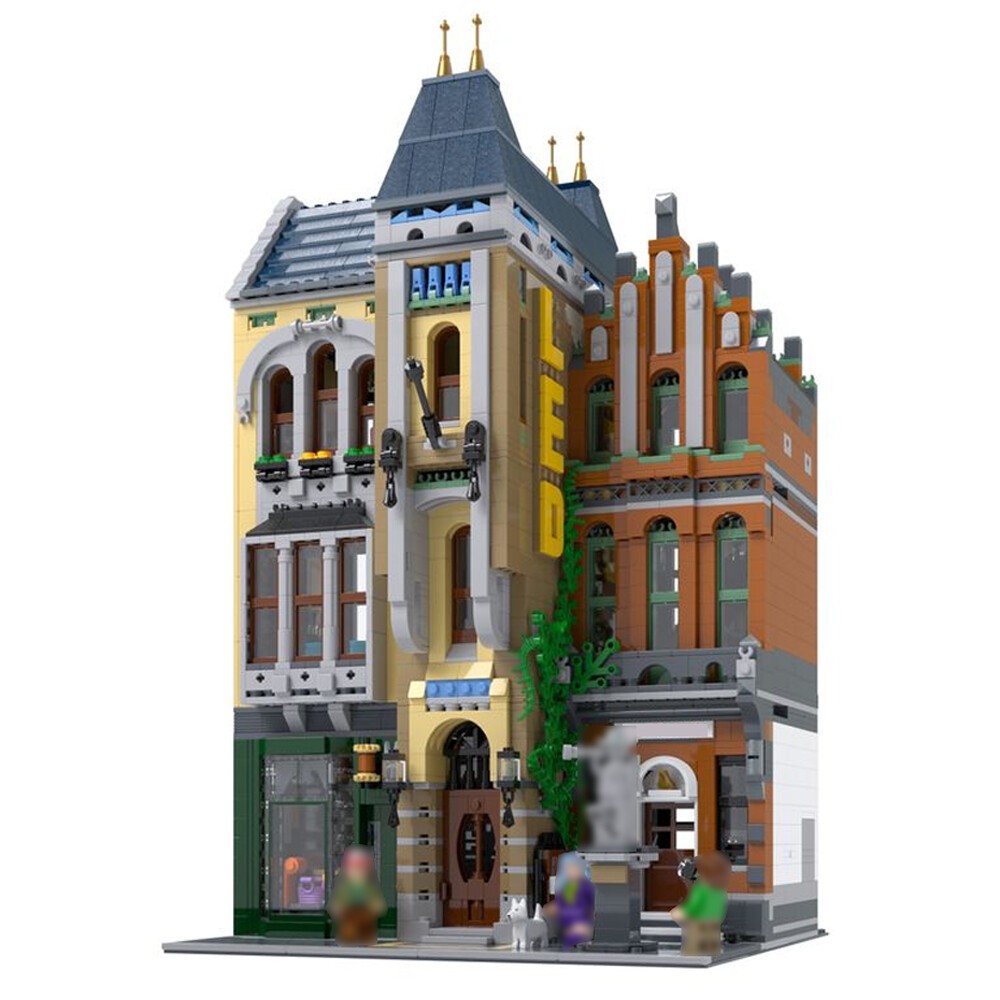 Pet Clinic Veterinary Hospital with Interior Modular Building 3598PCS MOC