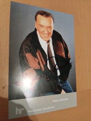 Autogramm signiert von Heinz Schenk (ehem. dt. Schauspieler und Sänger (  2014))