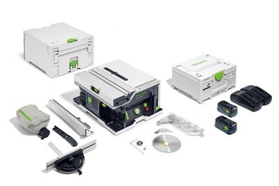 Festool 577374 Cordless Table Saw CSC SYS 50 EBI-Plus