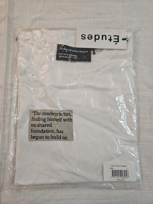 Études x Brooklyn  Museum x Lorraine O'Grady  White men's shirt Size M