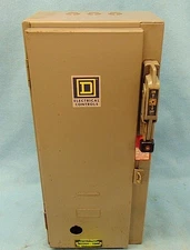 SQUARE D COMBINATION LIGHTING CONTACTOR M/N: 8903SMG60 ENCLOSURE ONLY