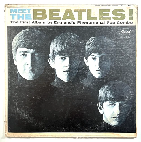 Beatles - MEET THE BEATLES! - 1964 Capitol T 2047 Mono/Scranton 1st Press  VG