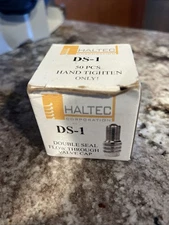 Haltec DS-1 Double Seal Flow-Through Valve Cap Pack of 37