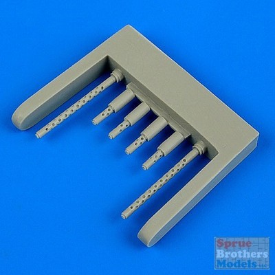 QBT48682 1:48 Quickboost A-36A Apache Gun Barrels (ACM kit)