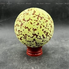 Natural Luminescent Stone Ball 3.15" - Night Pearl Glow Decor