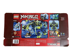 LEGO 70730 NINJAGO: Attack of the Morro Dragon Empty Box
