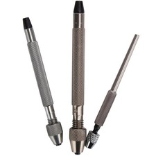 Durable Pin Vise Hand Drill Set Watch Repair Tool For Watchmakers 3 Sizes