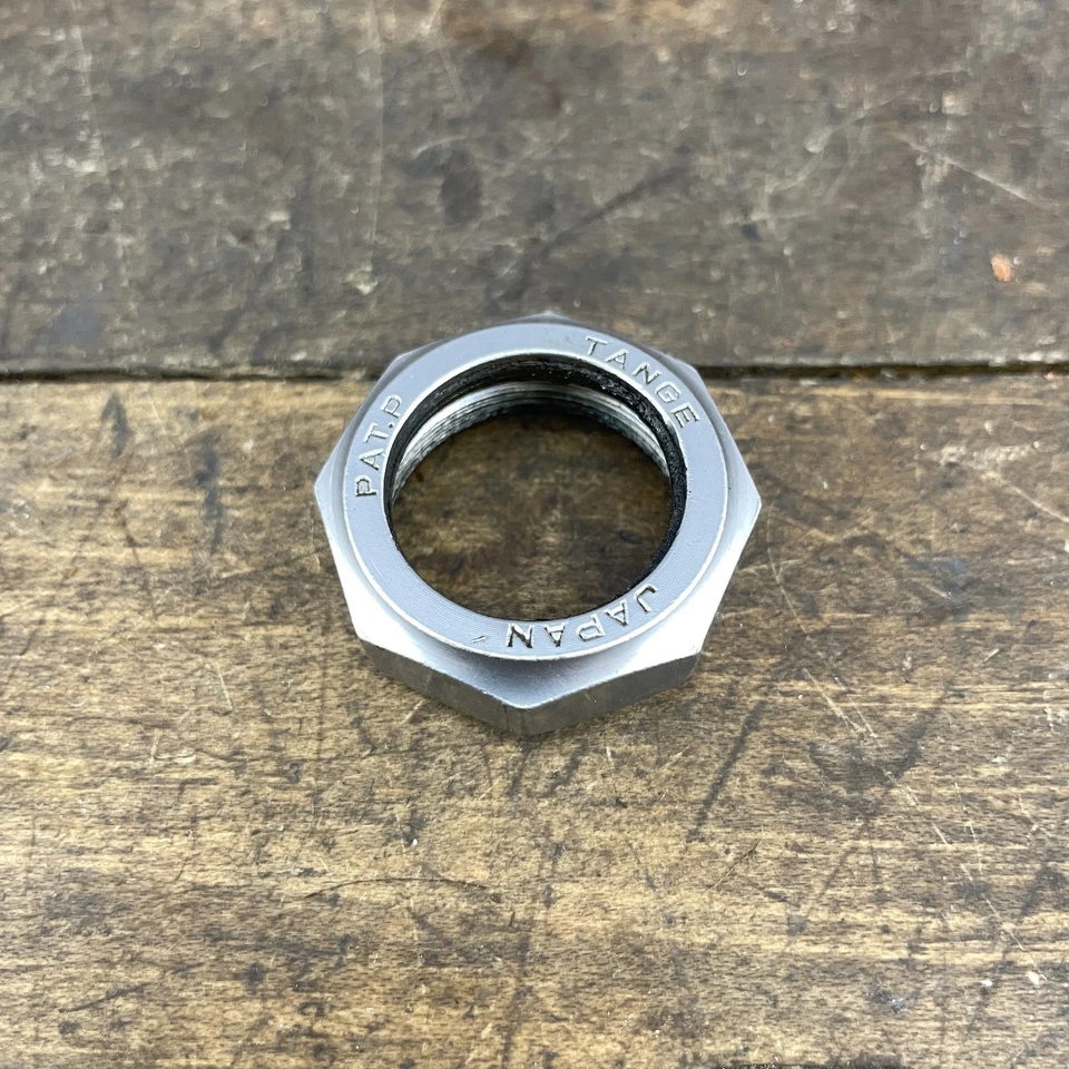 Vintage Tange PATP BMX Headset Locknut 1 in Threaded Bicycle Top Nut Pat-P - Image 2 of 4