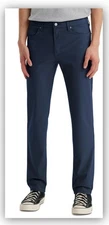 Levi's Men's 511 Slim-Fit FLEX-TECH PANTS - NAVY or CHARCOAL  33x30 34x30 34x32