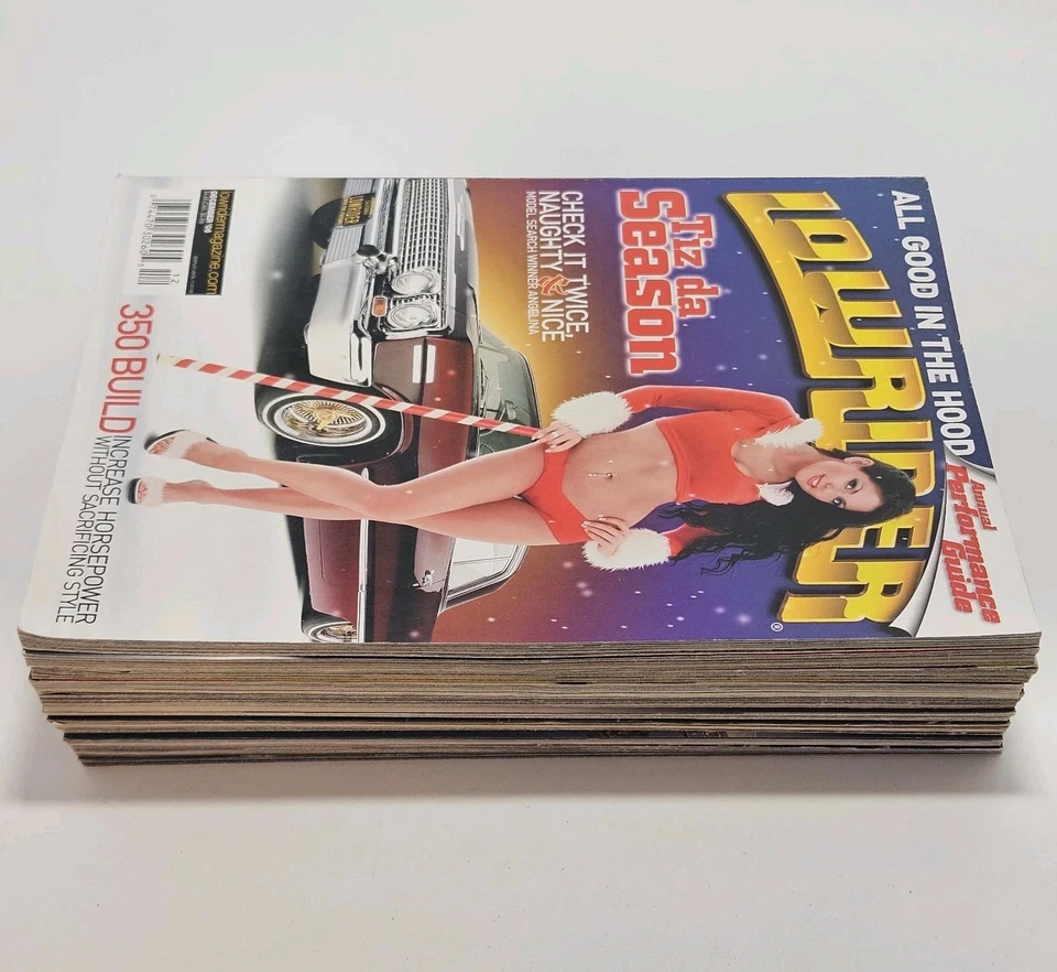 Vintage Lowrider Magazine Lot Of 11- 2006 Car Automobile Classic Rides — 第 3/4 张图片