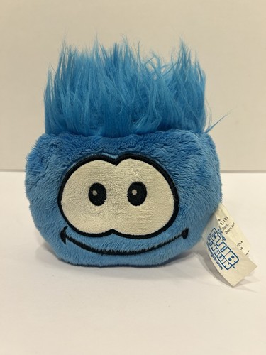 Disney Club Penguin Blue 6” Puffle Plush Pre-owned - Picture 3 of 9