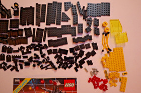 Vintage 1987 LEGO Space: Blactron I: Battrax (6941) - Complete with/Instructions