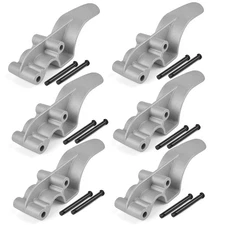 6PCS Aluminum Tarp Stop Easy-Off Cast Upright Kit 170577, 1703604