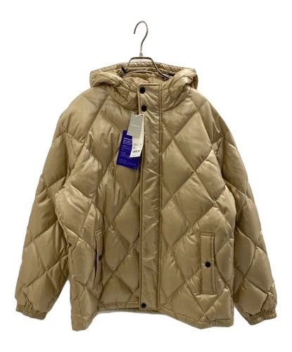 Uniqlo 00s OLD Deadstock Logo Tee Color Down Jacket Men's Size XL Gold Excellent - product listing photo