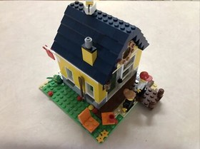 LEGO 3 in 1 Creator 31035 Beach Hut Incomplete Set, No Instructions, No Box