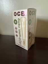 OCB Organic 1 1/4 Unbleached Cones 50 Count Mini Tower